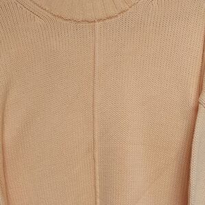 A new day orange sherbert crew neck sweater sz large